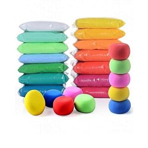 12 pcs Super Clay Play Set for Kids - Multi Colors