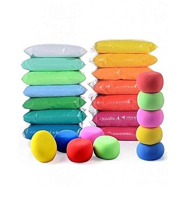 12 pcs Super Clay Play Set for Kids - Multi Colors