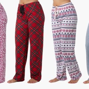 Pack of 4 Random Design Female Sleeping Pajamas for Women