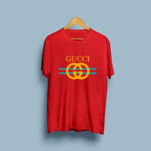 Gucci Printed T-Shirt for Men - Red