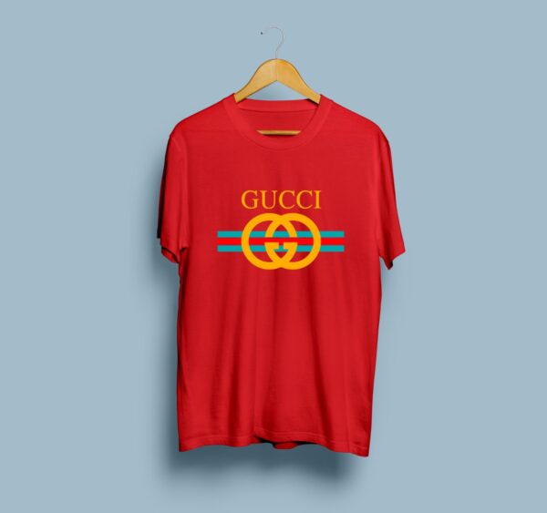 Gucci Printed T-Shirt for Men - Red
