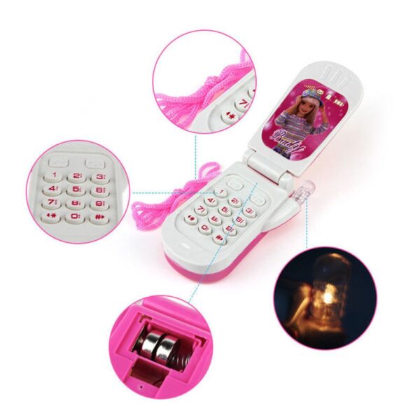 Barbie Mini Musical Phone for Baby Girls