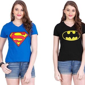 Pack of 2 - Super Comic Heroes T-Shirts for Woman