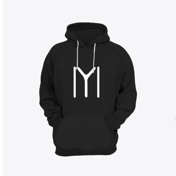 Black Kayi IYI Ertugrul Ghazi Kangroo Pullover Hoodie