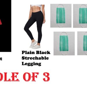 Work Out Red Gym Half Sleeves Suit for Women