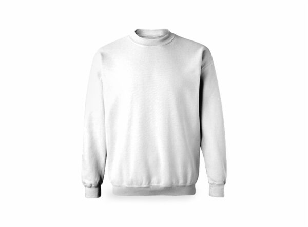 Plain White Sweatshirt for Men & Women