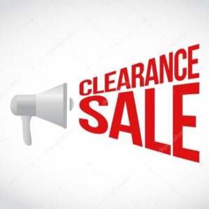 Clearance Sale