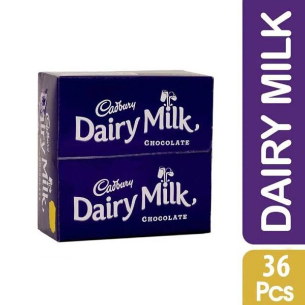 Dairy Milk Chocolate Bar - Rs10 - 36 Pcs