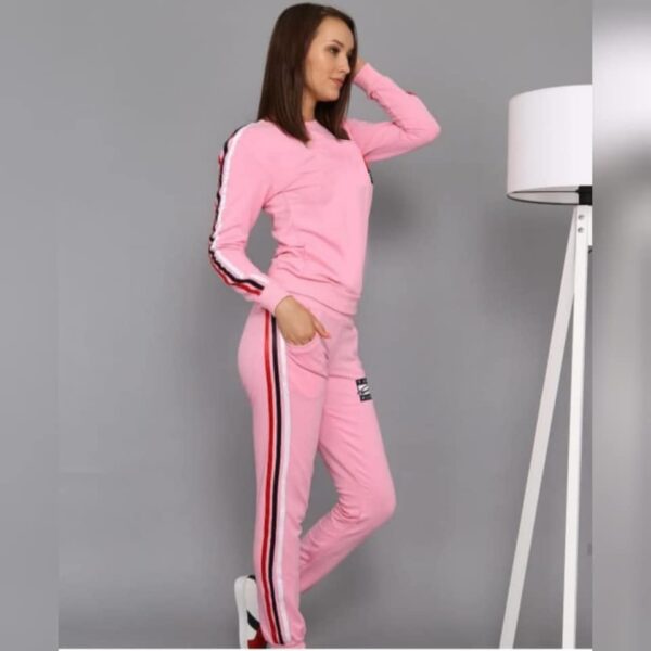 Ladies Track Suit Pink