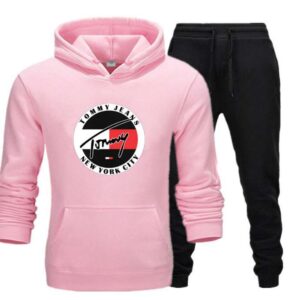 Pink Tommy Jeans Winter Track Suit for Women