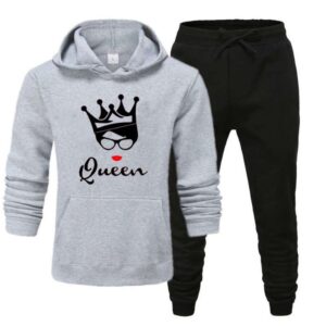 Grey Queen Winter Track Suit for Women