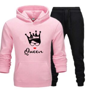 Pink Queen Winter Track Suit for Women