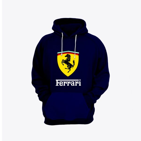 Ferrari Printed Pullover Hoodie - Image 2