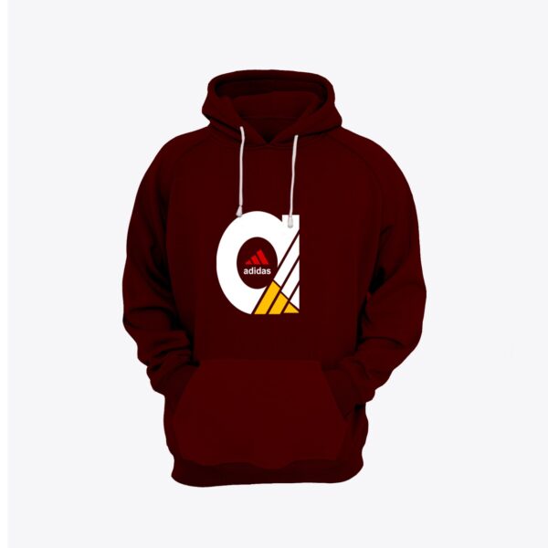 Adidas pull over kangroo hoodie - Image 3