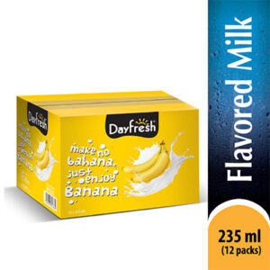 Day Fresh Banana Flavored Milk 235ml - 12 Piece carton