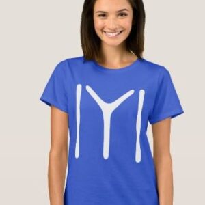 IYI Kayi Ertugrul T-Shirt for Women - Royal Blue