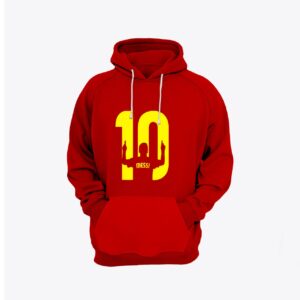 Messi 10 pullover kangroo hoodie