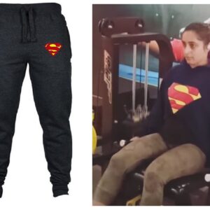 Super Women Black Winter Track Suit for Women