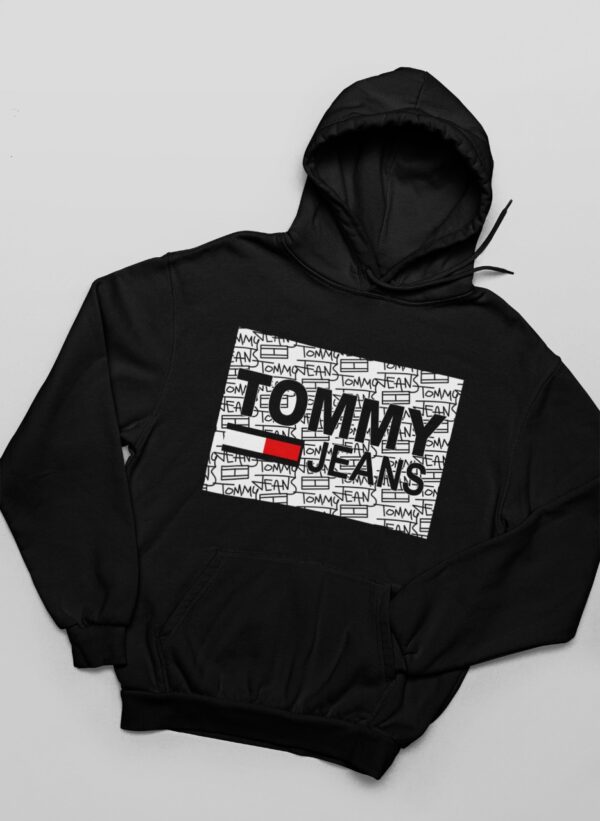 Tommy Jeans Black Hoodie for Men & Women
