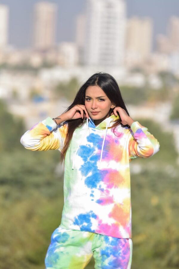 Tie Dye Tracksuit for Women - Image 2
