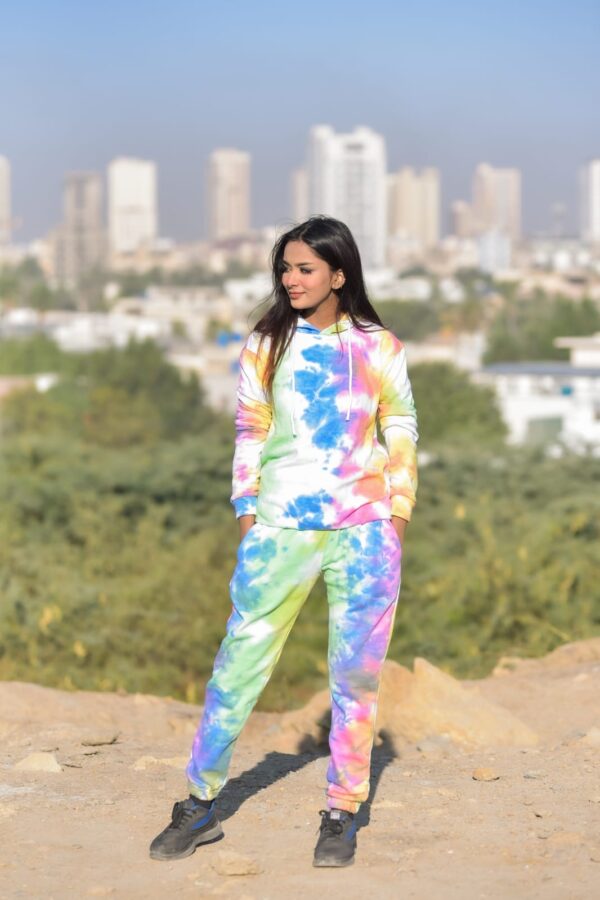 Tie Dye Tracksuit for Women
