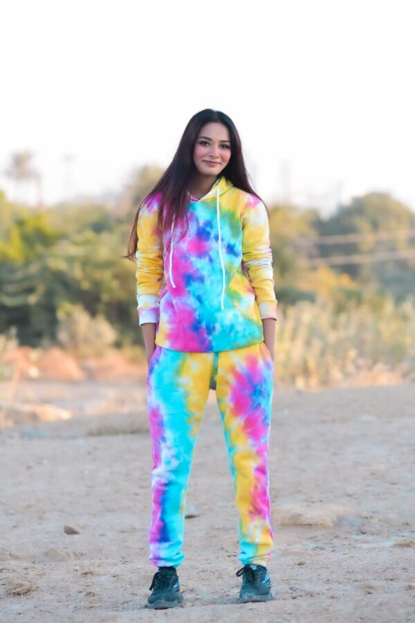 Tie Dye Tracksuit for Women - Image 2