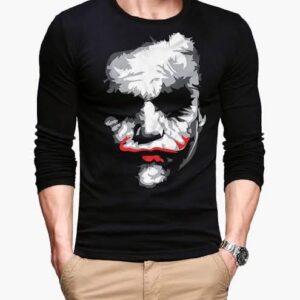 Joker Printed Full Sleeves T-Shirt for Men