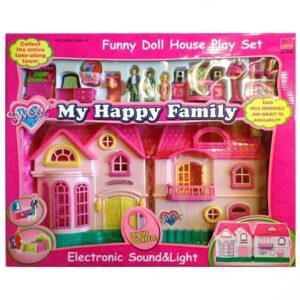 My Happy Family Doll House for Kids