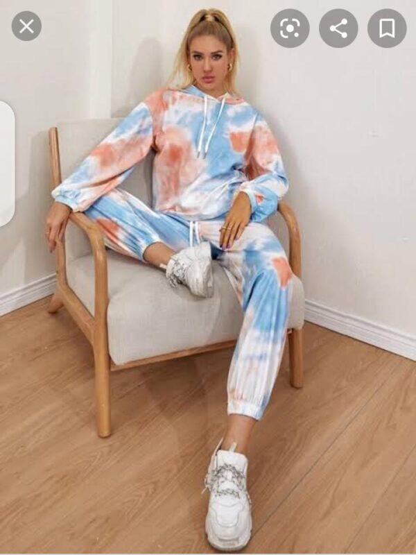 Tie Dye Tracksuit for Women