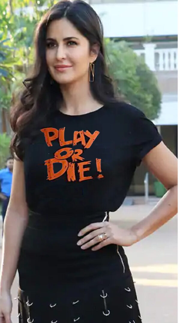 Play or Die T-Shirt for Women