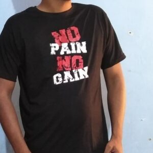 No Pain No Gain Gym T-Shirt for Men