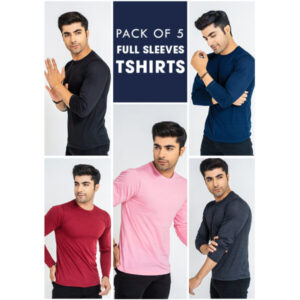 Pack of 5 Full Sleeve T-Shirts