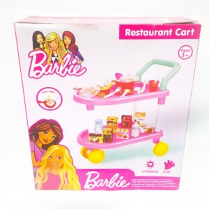 Barbie Restaurant Cart for Girls