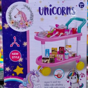Unicorns Shopping cart toy for Kids