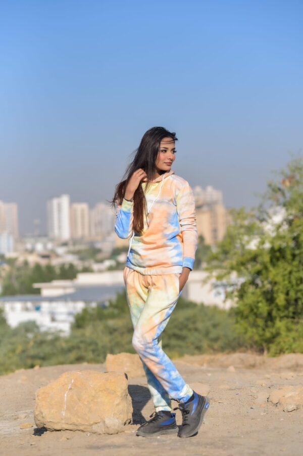 Tie Dye Tracksuit for Women - Image 2