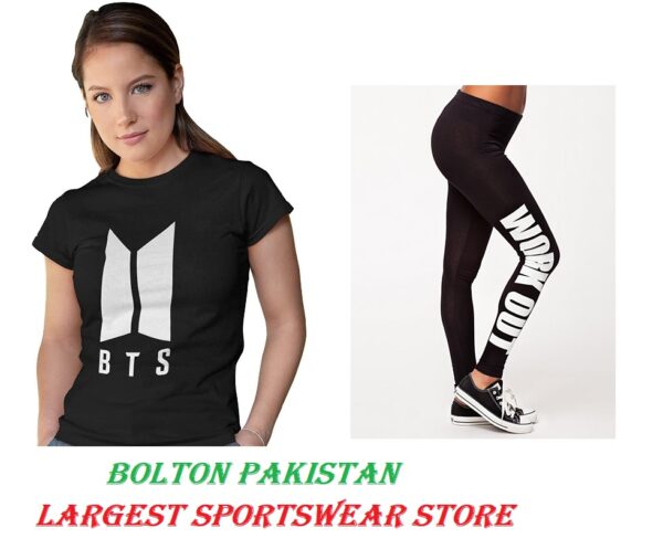 BTS Gym Work Out tracksuit for Women and Girls