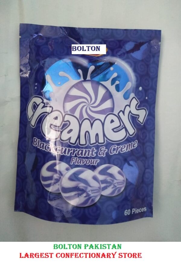 Mayfair Creamers Candy Blackcurrant flavor Pack of 60