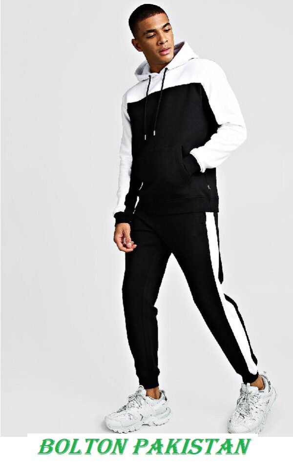 TROUSER MEN WHITE STRIP