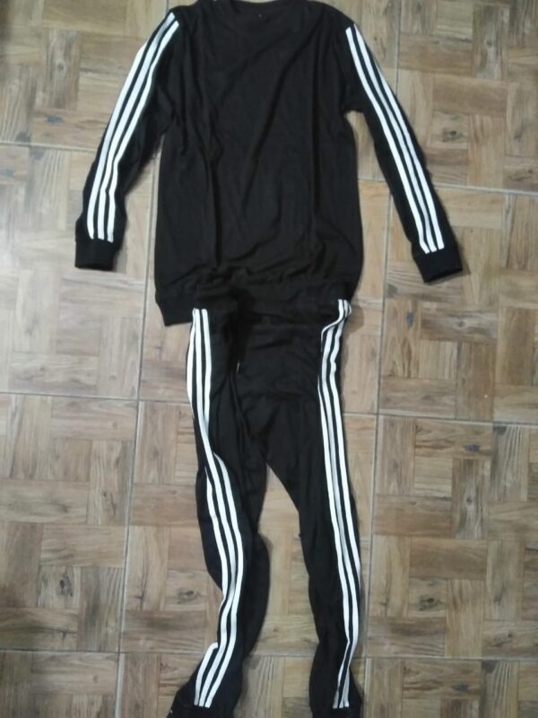 Black Strip tracksuit for women