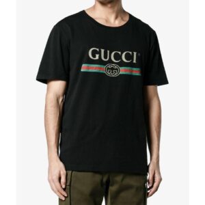 Gucci Black t shirt for Men and Women