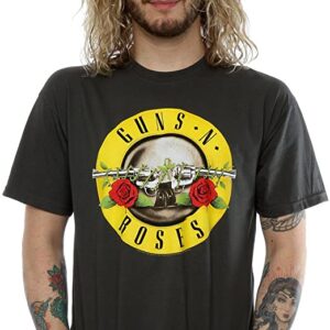 Gun Roses Mens T-Shirt