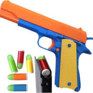 Plastic Soft bullets 1911 toy gun for kids