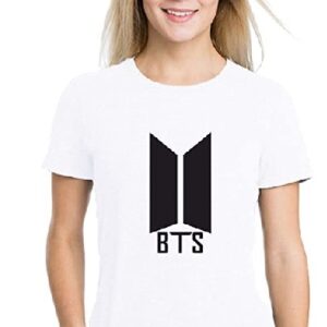 BTS T Shirt for Women - White