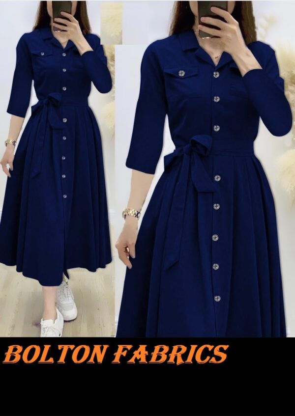 Navy Turkish Flab Shirt top for Girls