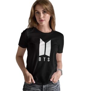 BTS T Shirt for Women - Black