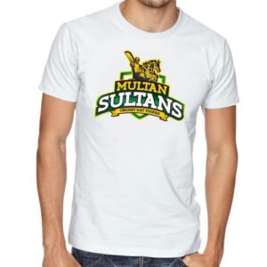 Multan Sultan PSL T-Shirt for Men & Women - White