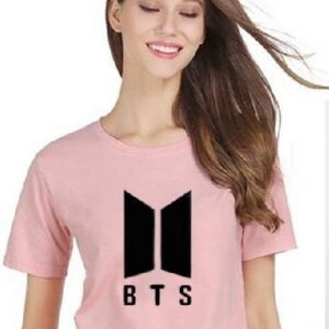 BTS T Shirt for Women - Pink