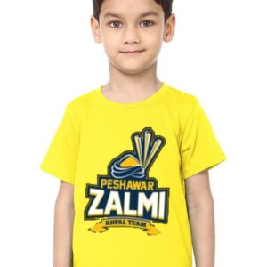 Peshawar Zalmi PSL T-Shirt for Kids