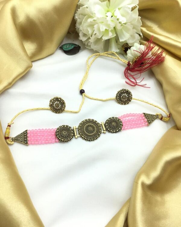 Indian Choker Patti with tops - Image 2