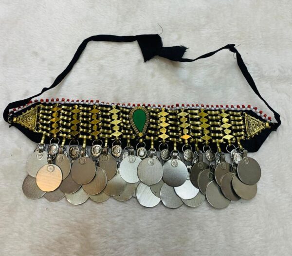 Afghan Jewelry Choker Necklace - Image 2